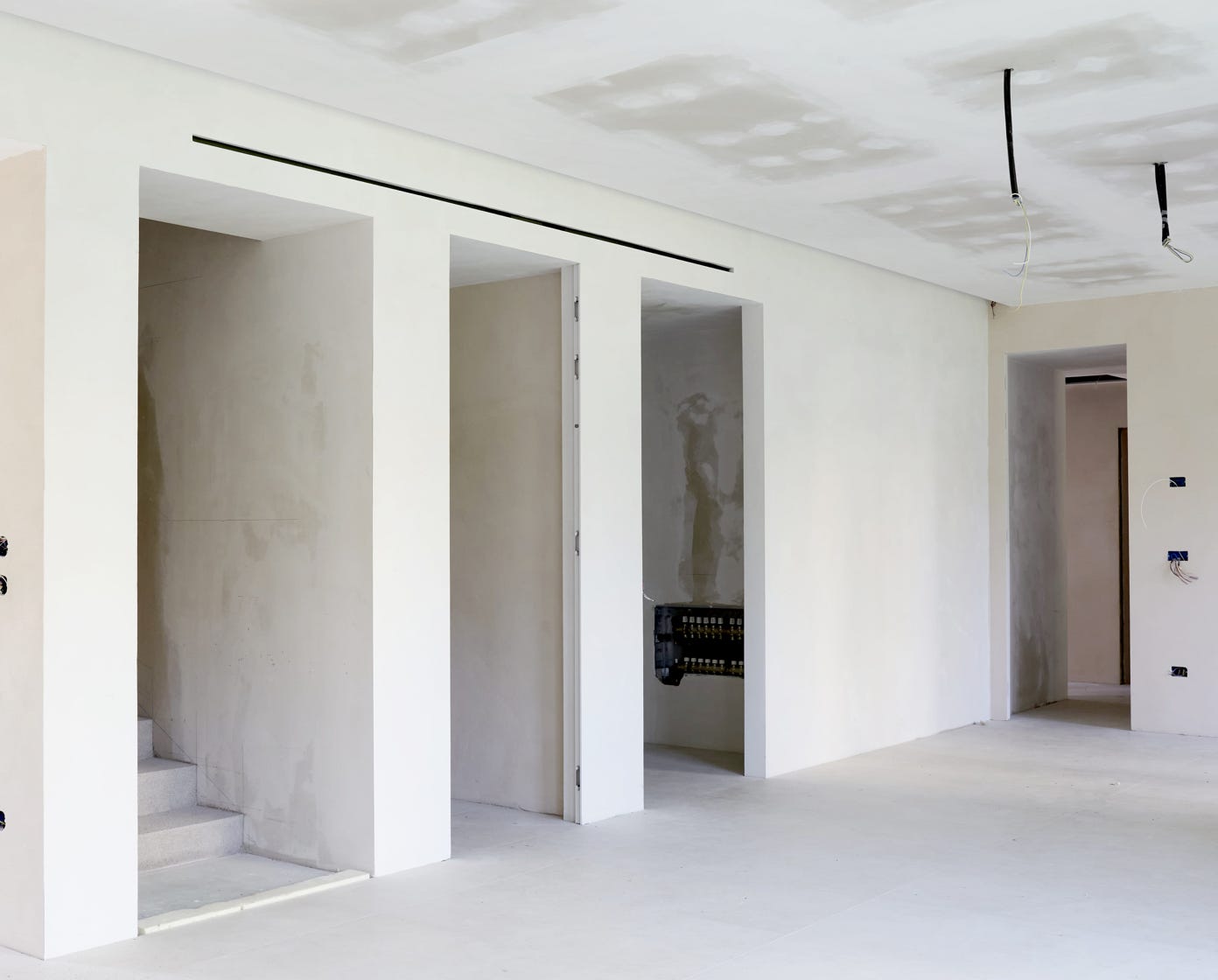 Fasi di ristrutturazione di una abitazione, seguite e controllate dal architetto Silvia Canton.
