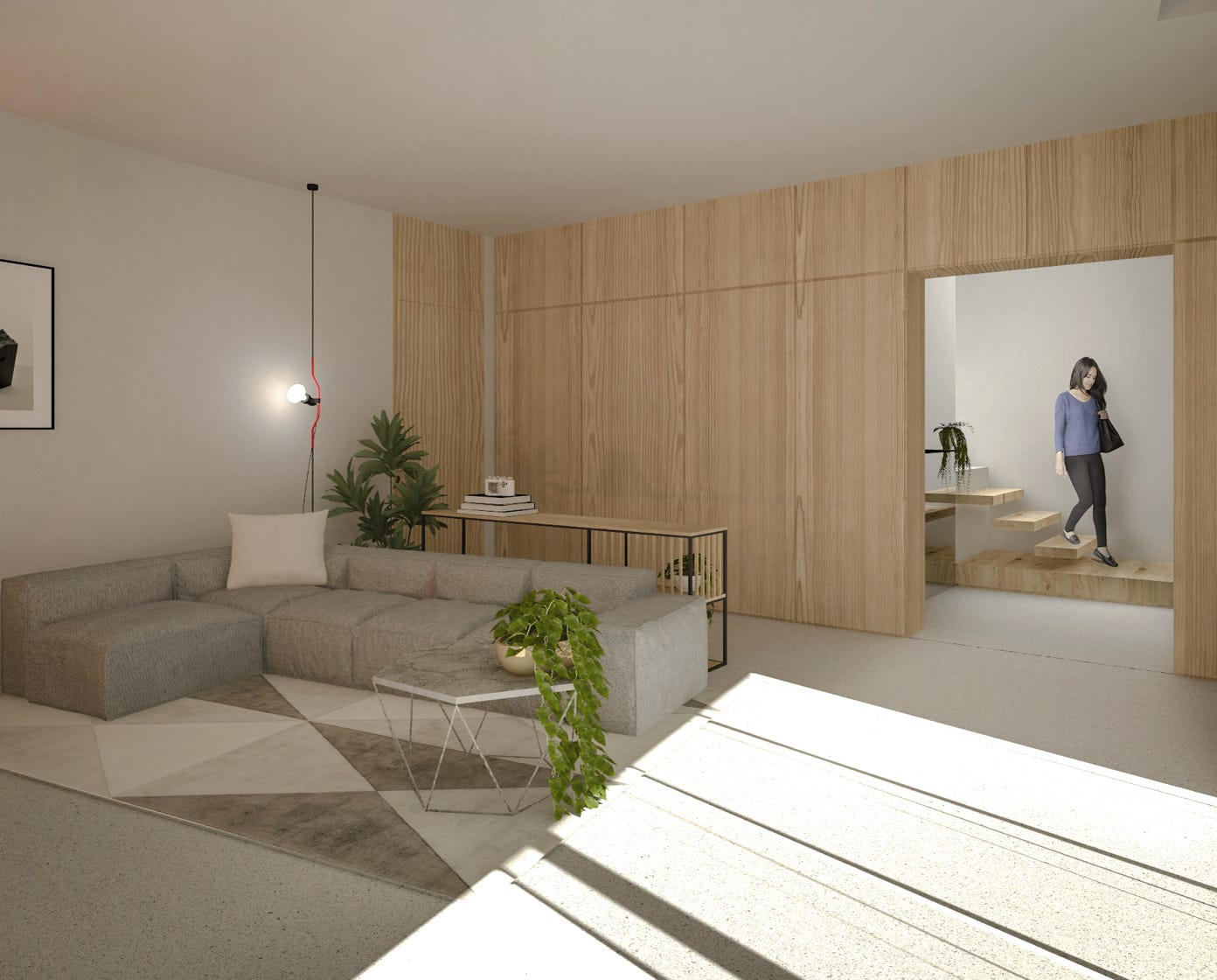 Lo Studio interior design silvia canton progetta con massima cura sia l'illuminazione che i materiali tenendo conto delle caratteristiche dell'abitazione.